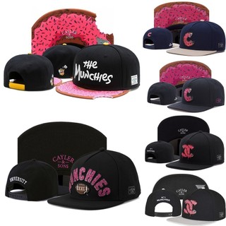 Cayler & SONS Donut MUNCIES thời trang chất lượng cao Mũ Snapback có thể điều chỉnh Hip Hop