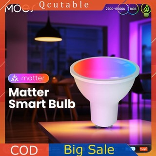 Bóng đèn LED thông minh WiFi GU10 4.7W 400LM 16 triệu màu RGB cho Alexa Google Home