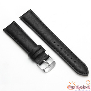 2024 HẤP DẪN!! Dây đeo đồng hồ bằng da Pu 20 / 22mm Khóa thép không gỉ Phụ kiện dây đeo đồng hồ nhiều màu