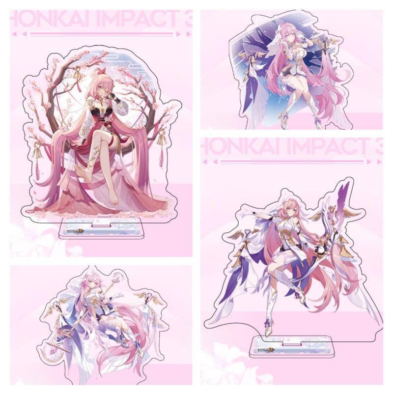 2024 Trò Chơi Honkai Impact 3 Elysia Acrylic Hình Đứng Mô Hình Để Bàn Đồ Chơi Quà Tặng