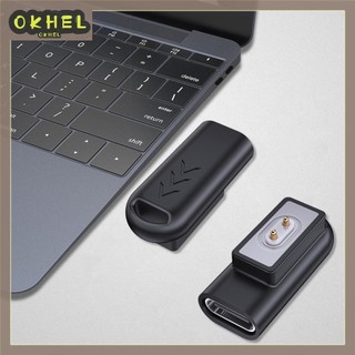 [Okhello.vn] USB-C Nữ sang Bộ sạc đồng hồ Xiaomi Bộ chuyển đổi nam cho Xiaomi Mi Band 8 Pro / 8