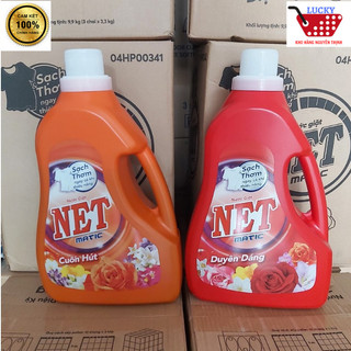 Can Nước Giặt Net 3,6kg Hương Nước Hoa/ Đậm Đặc