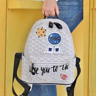 🌈Balo đi học vũ trụ - Balo thời trang nam nữ đi chơi Edmond QSN ngộ nghĩnh vừa sách vở A4 Laptop