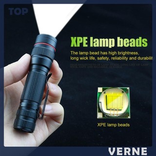 Đèn pin led xpe 3 bánh mini đèn siêu sáng 300lm để mất điện