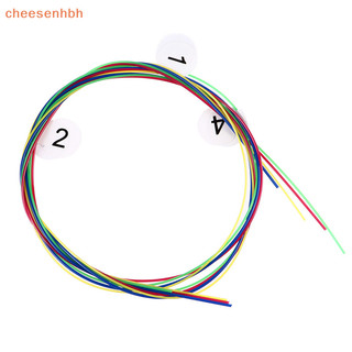 Cheehbh 4 dây đàn ukulele đàn guitar bộ dây nylon nhiều màu sắc cho đàn ukulele 21 / 23 / 26 inch vn