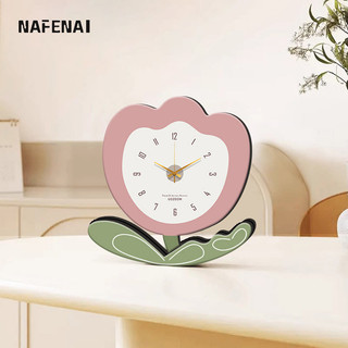 Nafenai Đồng hồ hoa đồ trang trí đơn giản hiện đại tại nhà tủ TV trang trí văn phòng hiện đại đồng hồ con lắc