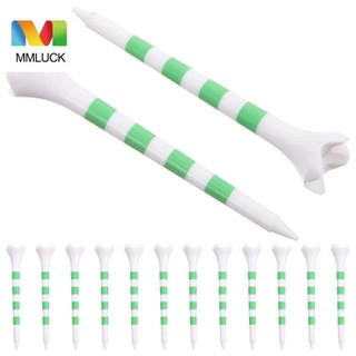 Mmluck 20 cái bộ tee golf, có sọc giá đỡ bóng golf chuyên nghiệp, nhựa 70 / 83mm sọc bền thực hành golf tee huấn luyện golf