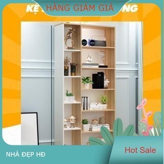  Kệ sách gỗ đa năng TRANG TRÍ 2 MÀU sang trọng gỗ MDF