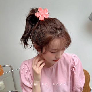 Acetate Hoa Cá Mập Lớn Kẹp Phụ Kiện Tóc Nữ Cho Lưng Đầu Tóc