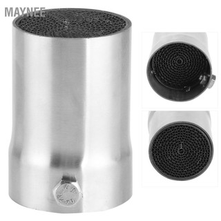 Maynee Ống xả giảm thanh chung Xe máy DB Killer Muffler Van Thép không gỉ 48mm
