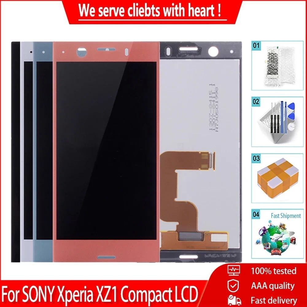 4.6 "Dành Cho SONY Xperia XZ1 Màn Hình LCD Nhỏ Gọn Màn Hình Hiển Thị Cho SONY XPERIA XZ1 Mini LCD G8