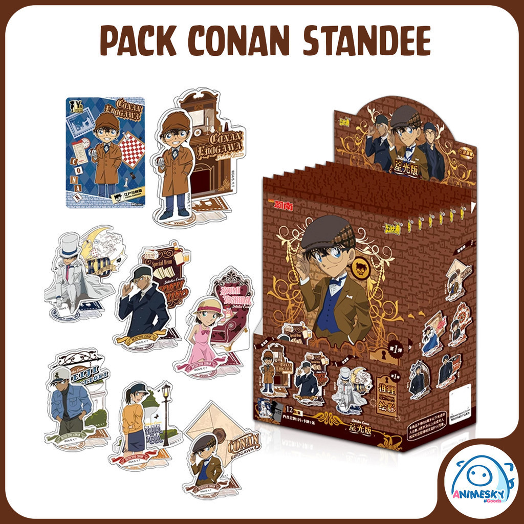 [Có sẵn] Pack nhân phẩm Thám Tử Conan standee Acrylic Kayou chính hãng - gói thẻ standee Detective C