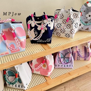 MPJow Dệt Kim Xô Túi Xách Nữ Thời Trang Đa Năng Dệt Kim Cổ Tay Túi Mua Sắm Túi Xách Dễ Thương Túi Xách Tốt