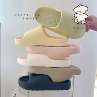 Dép Dép Đơn Giản Màu Trơn Nam Nữ Mùa Hè Phong Cách Mới Trong Nhà Thoải Mái eva Dép Thời Trang Nhà Bước Trên Shit