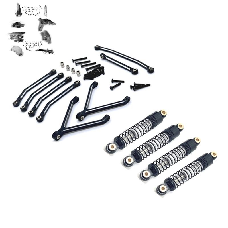 Rc Xe Nâng Cấp Cần Kéo Áp Lực Dầu Cho FMS 1 / 24 FCX24 RC Xe Nâng Cấp Phụ Kiện Màu Đen