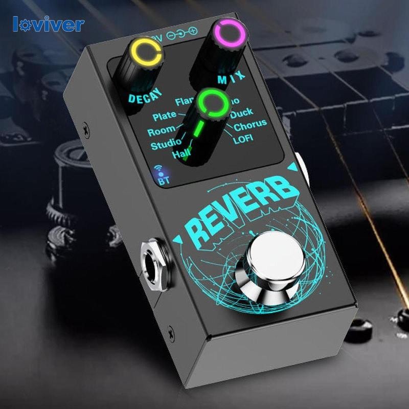 Guitar Reverb Effect Pedal Reverb Guitar Effect Pedal 9 Reverb Loại Di Động