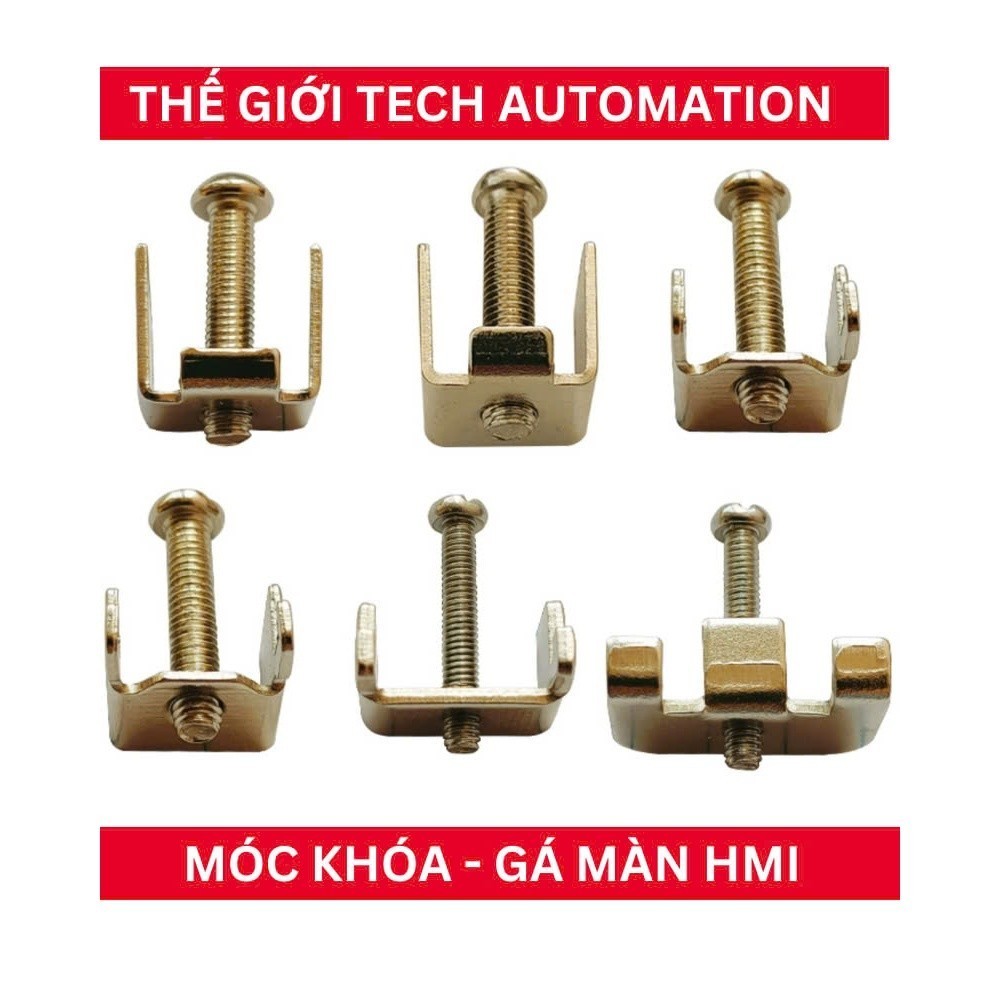 TH BASS PAT Màn Hình Móc GÁ Khóa Cố Định lắp Giữ HMI OP320 XINJE KINSEAL DELTA SAMKOON WEINVIEW SIEM