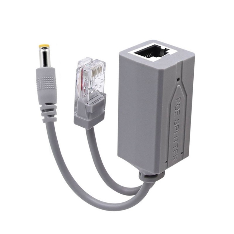 Doublebuy Hiệu suất Bộ chuyển đổi POE 48V sang 12V với thiết kế cách ly Bộ tách POE 48V sang 12V PVC