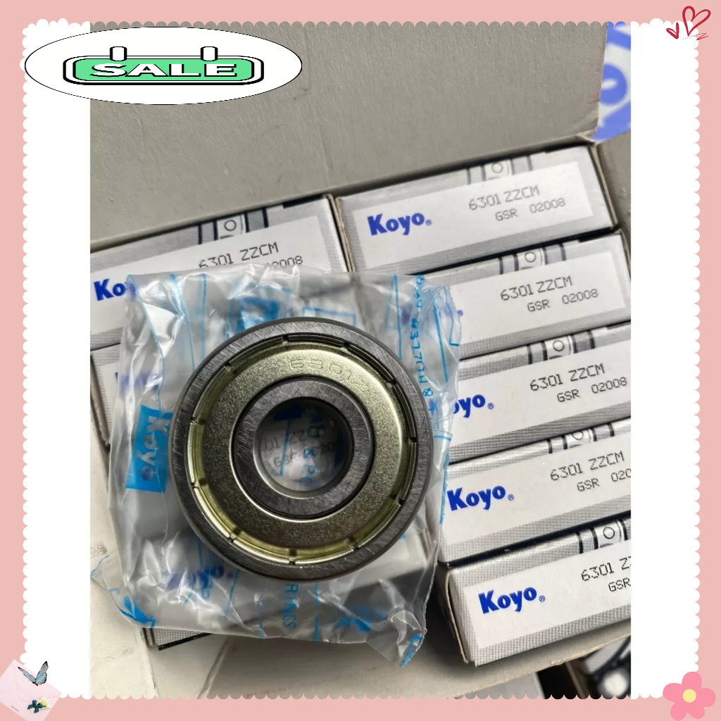 Vòng Bi Xe Máy Koyo  Cao Cấp - Vòng Bi Bạc Đạn 6300,6301,6302,6303,6304 ZZCM KOYO Chất Lượng Cao