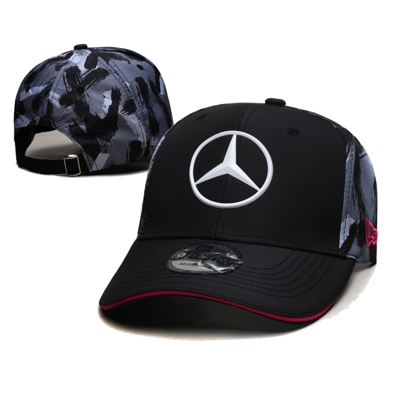 Mũ lưới có thể điều chỉnh Mercedes-Benz mới Mũ lưỡi trai Unisex Mũ bóng chày- (Mũ bóng chày)