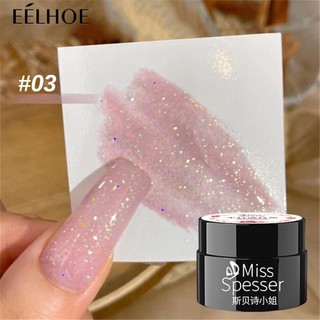 Nhật Bản Quang Trị Liệu Móng Tay Sơn gel Sơn Keo Lấp Lánh Vỡ Kim Cương Pha Lê Đá Sequin Sơn Móng Tay