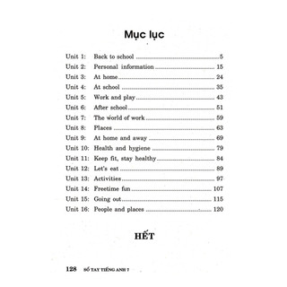 Sách - Sổ Tay Tiếng Anh - Lớp 7