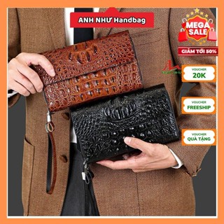 Cầm tay Nam thời trang cao cấp, size 22cm hottend Nam tính quý phái, đi công tác, đi làm,da đẹp phong cách hàn quốc 2024