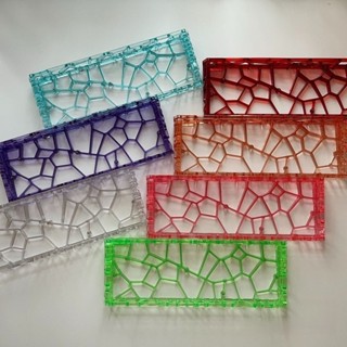 Holy60 Cơ Móc Khóa Vỏ 60% Bố Trí Đầy Màu Sắc Rỗng Ra Vị Trí Lỗ Tiêu Chuẩn Chất Liệu PC Độ Cứng Cao Tương Thích MAD60 Wooting60 Win60 Venom60