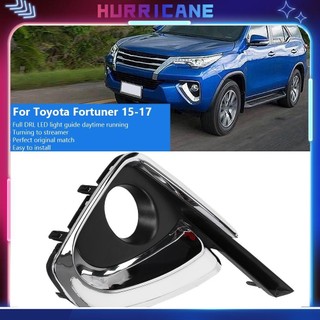 Hurricane 1 xe chạy ban ngày đèn nhan 2 màu led drl sương mù cho toyota fortuner 15-17