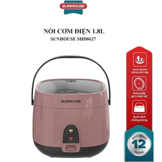 Nồi cơm điện 1.8l sunhouse shd8627