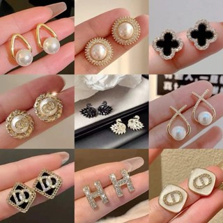 Bông Tai Hàn Quốc S925 Bạc Cô Gái