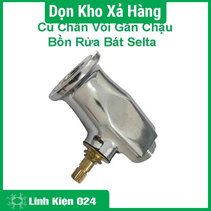 Củ chân vòi gắn chậu bồn rửa bát Selta thay thế hộ gia đình chưa bao gồm ren đồng và núm vặn