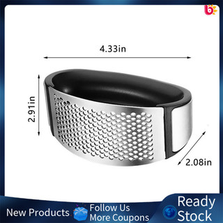 Máy ép tỏi đa chức năng, Dụng cụ cắt tỏi, Máy ép tỏi Inox, Dụng cụ nấu ăn, Uốn tóc