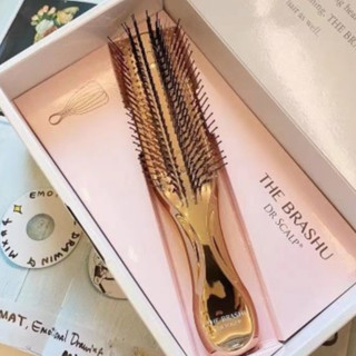 Lược massage DR scalp dành cho nữ massage da đầu dài, lược chăm sóc tóc và mọc tóc đa năng khô và ướt