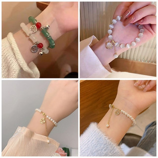 Vòng Tay Retro Phong Cách Trung Hoa Vòng Tay May Mắn Sáng Tạo Dây Xích Tay Phụ Kiện Thời Trang Quà Tặng Tiếp Liệu