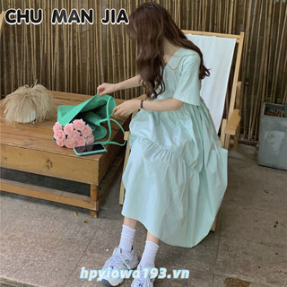 Chu MAN JIA Nữ Platycodon Pháp Ngày Váy Thường Ngày, Ngọt Ngào Và Dễ Thương Tính Khí Váy Học Sinh