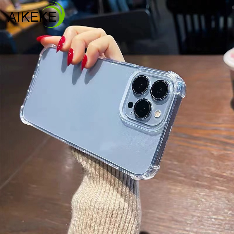 Dành Cho Infinix Note 40 Pro Plus 30 Hot 40 40i 30 30i 20 20i 20s 12i 12 Play 9 Pro 11 11s 10s NFC 10T 10 8 Lite Ốp Điện Thoại TPU Mềm Trong Suốt Có Túi Khí Ốp Lưng Chống Sốc