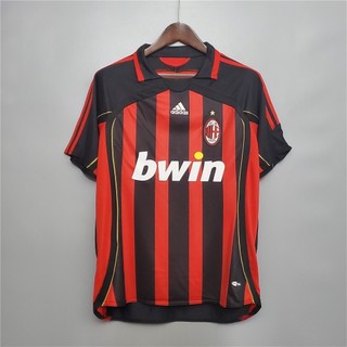 06 07 ac milan sân khách sân nhà thứ 3 retro soccer jersey football 2006 2007 ronaldo #99
