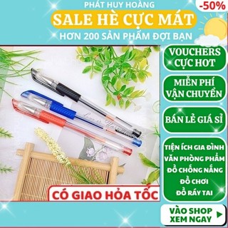 Combo 2 bút mực xanh / đen và đỏ🖊️FREESHIP🚛Combo 2 bút mực xanh / đen và đỏ loại tốt chất lượng ✓Giá rẻ - Phát huy Hoàng