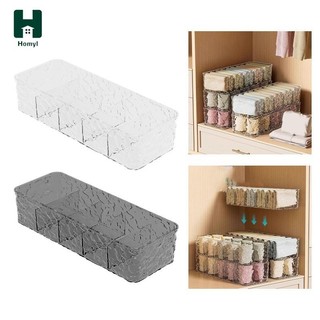 Tất Hộp Bảo Quản Áo Ngực Bảo Quản Tiết Kiệm Không Gian Xếp Chồng Đồ Lót Thùng Lưu Trữ