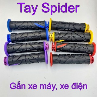 Tay nắm xe máy spider nhện gắn thông dụng các dòng xe máy, xe điện