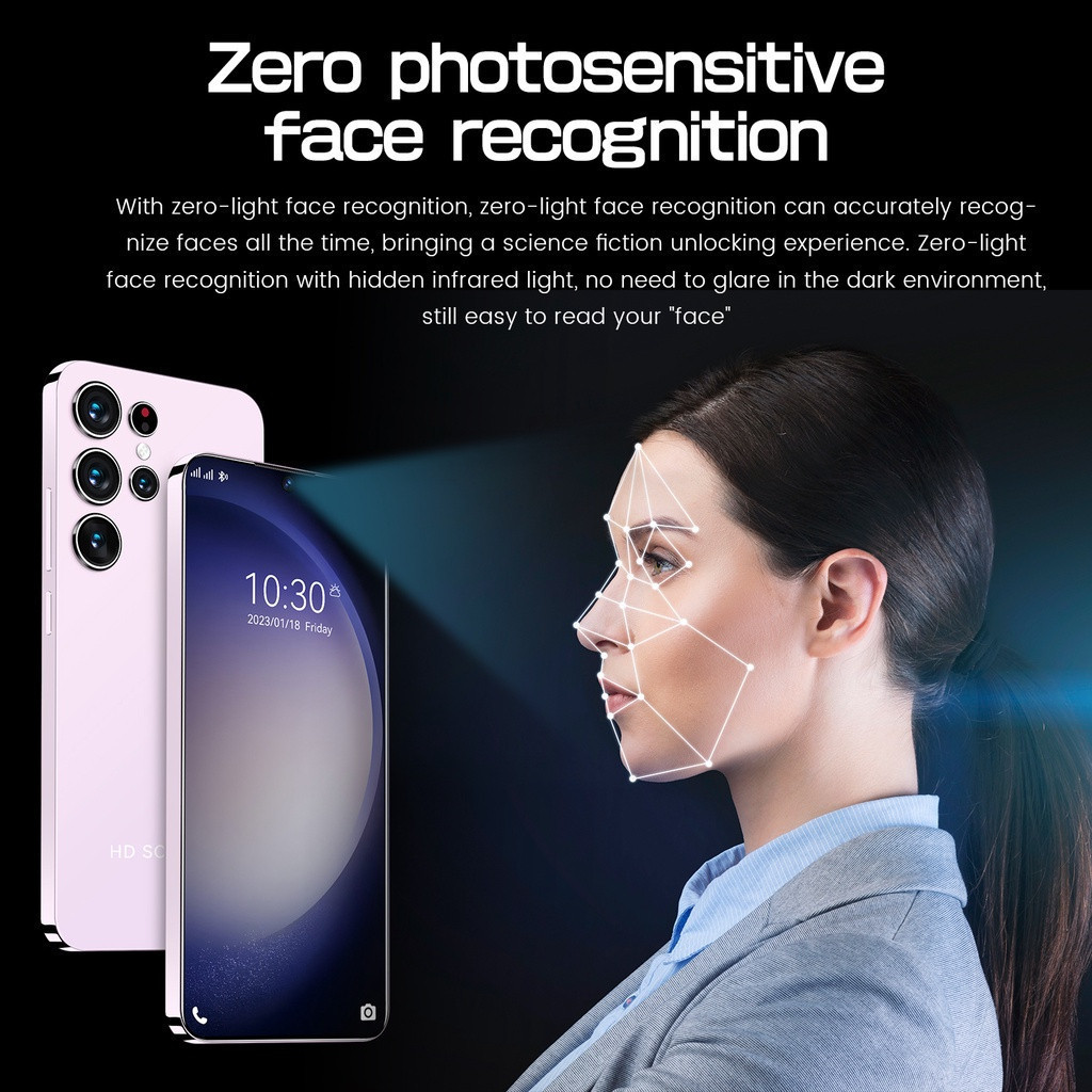 Điện Thoại Di động Hoàn Toàn Mới S23 Ultra 5G 7,5 Inch 16GB + 512GB điện Thoại Thông Minh Dung Lượng 6800mah | BigBuy360 - bigbuy360.vn