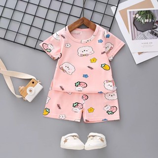[25-33kg] Bộ xuất Hàn size đại cho bé gái - cotton kháng khuẩn hàng nội địa Trung