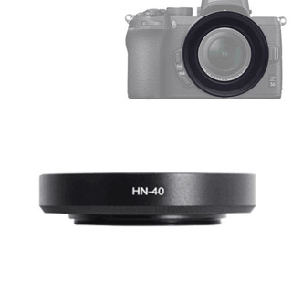 46mm Kim Loại HN-40 Lens Hood Shade Cho Nikon Nikkor Z DX 16-50mm f / 3.5-6.3 VR / 16-50 mm F3.5-6.3 VR Nikon Z50 Z30 ZFC như HN40