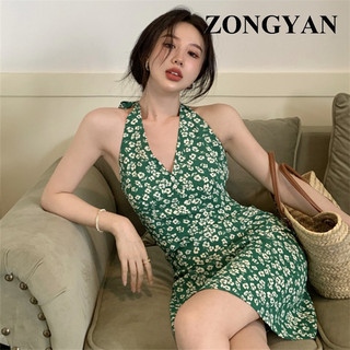 ZONGYAN váy Đầm váy nữ body đầm Vintage Comfortable Casual Xu hướng WLQ2440WQP 20Z240517