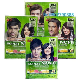 Gội nhuộm super nova_hàng nhập thái lan