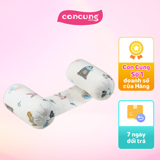 Gối chặn sơ sinh animo b2203_hv010 - trắng