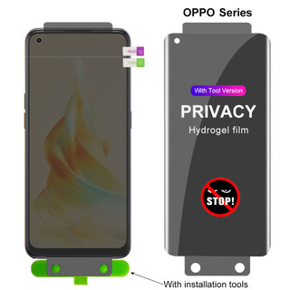  Full Keo Dán Mỏng Chống Gián Điệp Riêng Tư hydrogel Phim Cho OPPO Reno 13 12 11 10 11F 8T 6 5 4 3 Bảo Vệ Màn Hình Không Có Kính Cường Lực 
