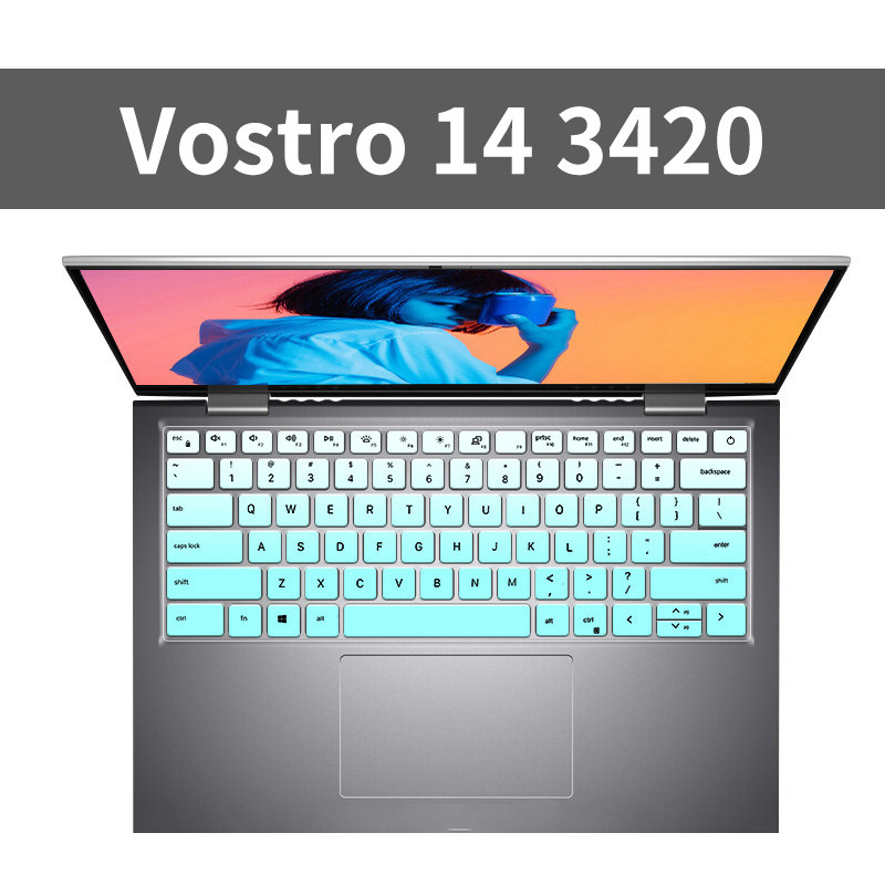 Vỏ Bàn Phím Laptop Silicon Cho DELL Vostro 14 3420 Bàn Phím Máy Tính Bảo Vệ Phim Inspiron 14 5420 / 