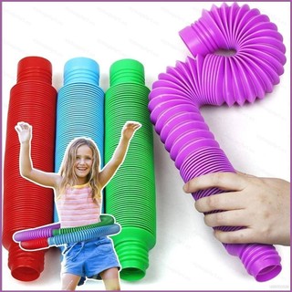 Pop Tube DIY Căng Ra Và Rút Lại Tự Do Giảm Căng Thẳng Cho Cha Mẹ-Con Tương Tác Trẻ Em Quà Tặng Đồ Chơi Trẻ Em